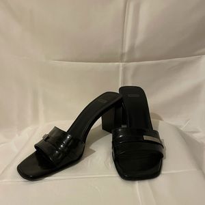 Vintage COACH Black Block Heels
